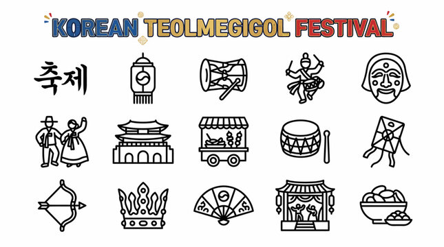Korean Festival Icons: Culture, Tradition, Celebration