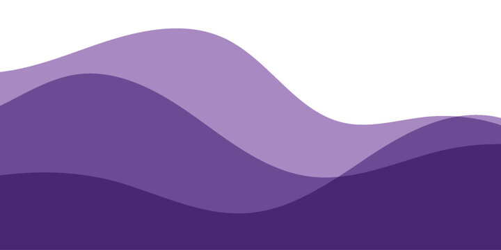 Purple and White Background with Dynamic Wavy Lines and Fluid Gradient Shapes. Modern creative trendy design in vector illustration