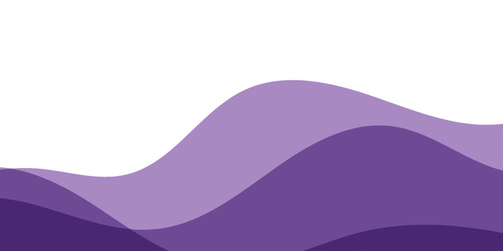 Purple and White Background with Dynamic Wavy Lines and Fluid Gradient Shapes. Suit for banner, web, brochure, pamflet and presentation