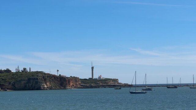  touristic city Portimao in the Algarve Portugal