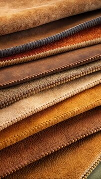 High quality genuine suede leather material used for shoes