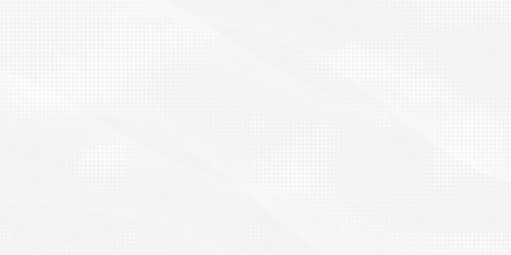 Dot white gray wave light technology texture background. Abstract big data digital concept. 3d rendering.