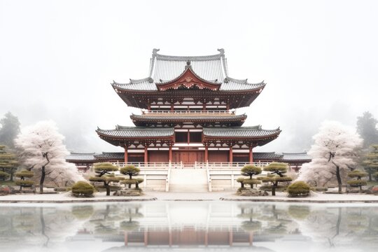 Japan temple architecture building housing.