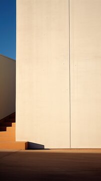 Large building wall in authum architecture outdoors staircase.