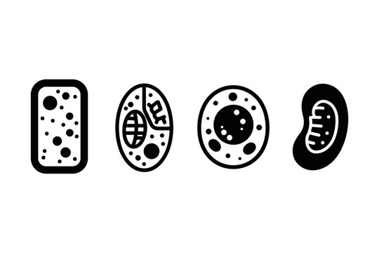 Cell Organelles Icons