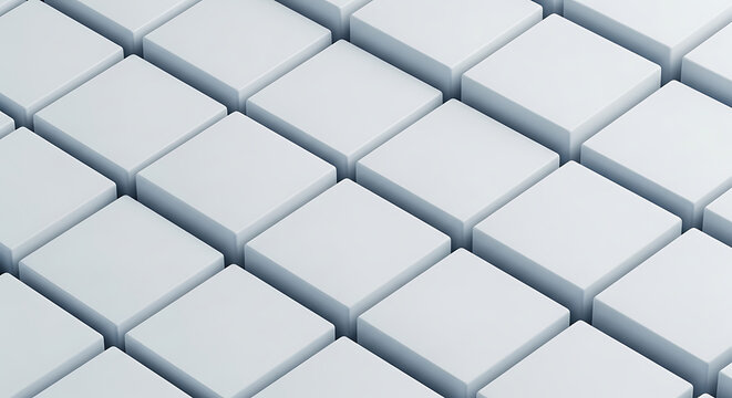 Pattern of interlocking light blue and white diamond shapes