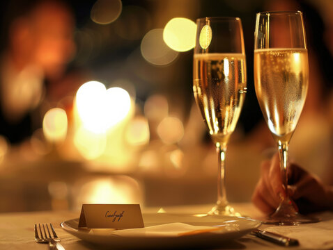 Romantic Dinner with Champagne 