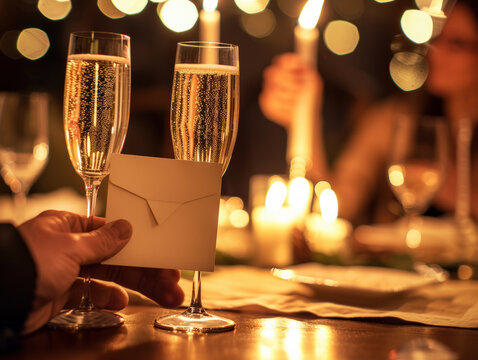 Romantic Candlelit Dinner Celebration