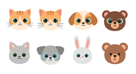 Obraz premium A cheerful cartoon cat peeks from the side, perfect for adding a touch of playfulness and lightheartedness to any project or design.