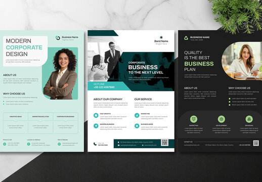 Corporate Marketing Flyer Template