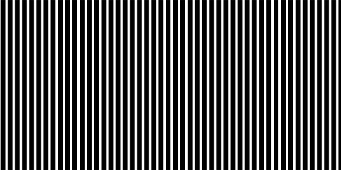 Obraz premium Seamless Black and White Vertical Line Pattern Background