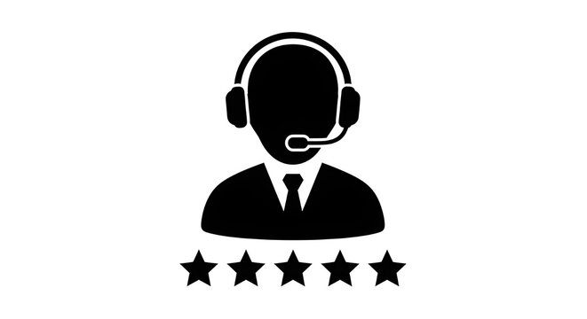 Customer service representative with five star rating
