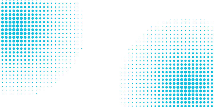 Transparent Vector Gradient Blue Color Halftone Background Staggered Dots Pattern modern dotted arts abstract