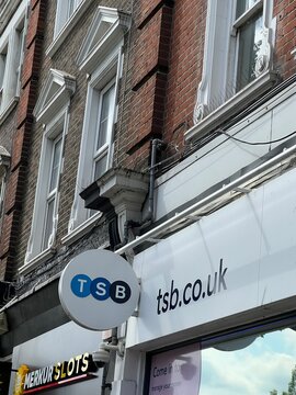 London, England
April 10, 2026
TSB Bank sign