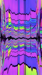 Fototapeta premium Vibrant Abstract Wave Patterns Wave Patterns Vibrant Colors Purple Blue Green Modern Design Colorful. Concept featuring wave patterns, vibrant colors, purple, blue, green for professional commercia...