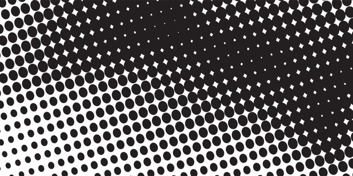 Halftone dotted abstract background. Grain gradient texture background with dots. Noise Stipple pointillism pattern.