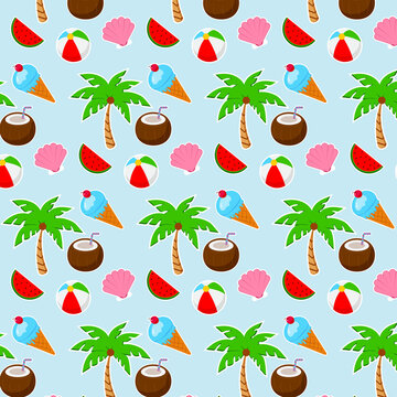 Summer Beach Pattern