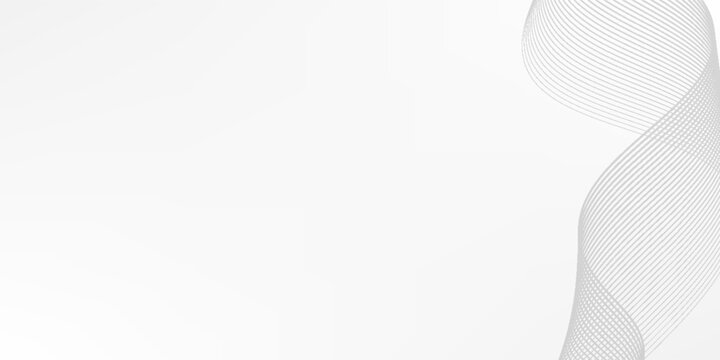 Picture white background with flowing lines for futuristic concept. Dynamic waves. disign