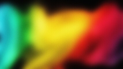 Obraz premium Abstract rainbow gradient blur during Pride Month celebrations with bokeh effect