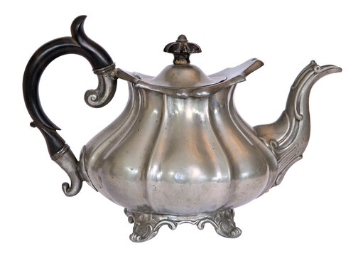 Cafeti&egrave;re ancienne en &eacute;tain	