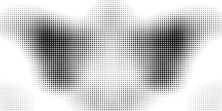 Halftone dotted abstract background. Grain gradient texture background with dots. Noise Stipple pointillism pattern. Sand  grain  grunge stipple effect. Abstract texture  vector illustration. modern
