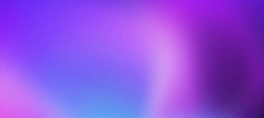 Obraz premium Vibrant purple gradient background with soft violet light leaks. Abstract neon blue and magenta color blur texture. Dreamy ethereal aesthetic backdrop for modern digital graphic design projects.