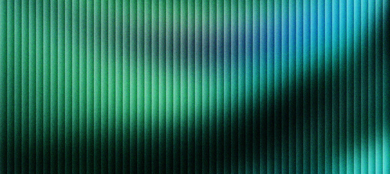 Abstract green vertical lines background, blurred teal and emerald stripes texture, modern digital wave pattern with soft light gradients, futuristic geometric backdrop for tech presentations.