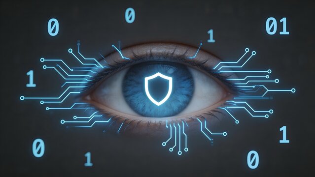 Cyber eye with digital circuit