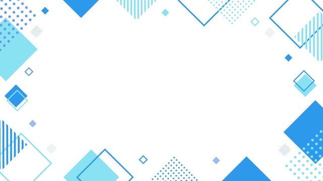 Simple and colorful geometric cute business background frames