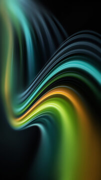 Flowing Colors Create Mesmerizing Abstract Patterns