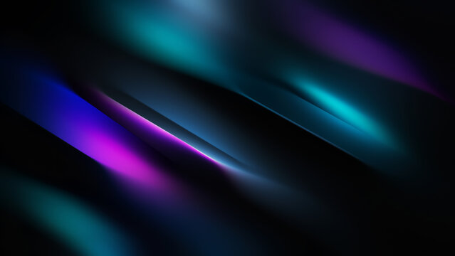 Colorful Waves of Light Dance in a Dark Space