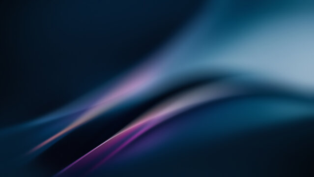 Flowing Waves of Color Create an Enchanting Abstract Scene