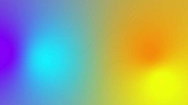 Dynamic abstract gradient looping orange and green background animation in ultra-high definition (4K)