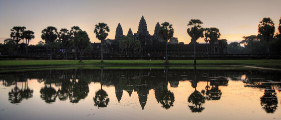 Naklejka premium Angkor Wat, Siem Reap, Cambodia
