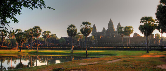 Naklejka premium Angkor Wat, Siem Reap, Cambodia