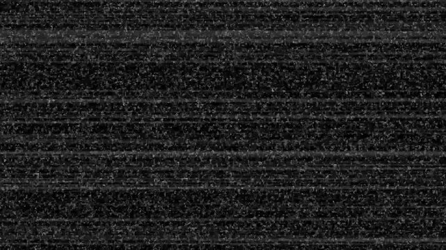 Noise on a old TV screen. tv screen noise glitch effect Television static noise, no signal old vintage TV. Motion graphics of bad tv noise
