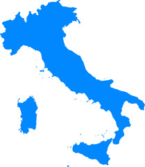 Fototapeta premium Map of Italy
