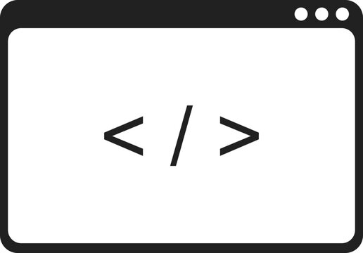 Web Development Code Icon