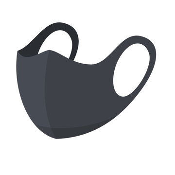 Elegant Dark Face Mask Design for Health and Fashion Use in Contemporary Lifestyle Images