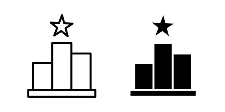Competition icon in solid fill style, displayed in black on white background. Ideal for contests, challenges, rankings, and competitive events in user interfaces.