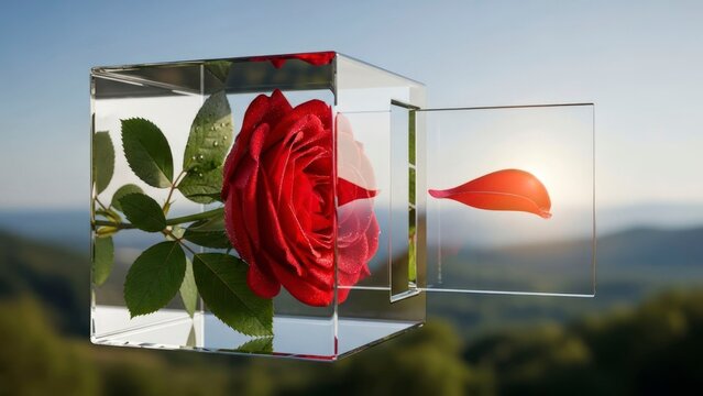 Rose cube