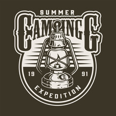 Naklejka premium 91 camping design