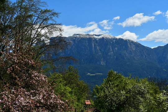 Sch&ouml;ne Landschaft am Ritten in S&uuml;dtirol 