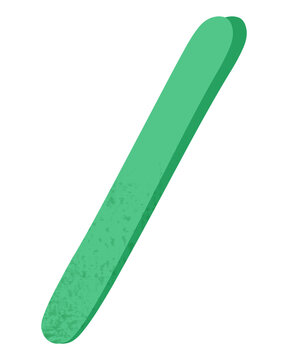 PNG green slash sign, transparent background