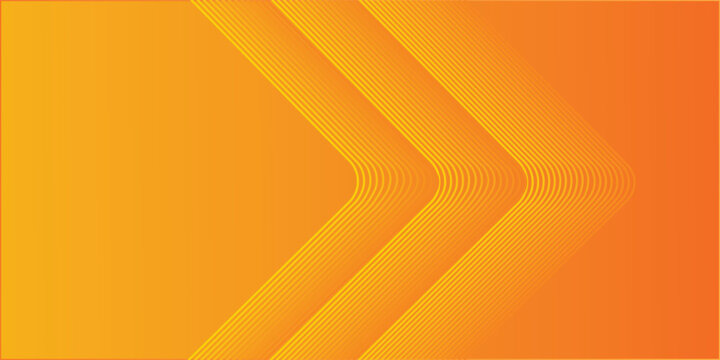 Abstrak oranye modern Latar belakang pola minimal. Garis geometri gradien cerah.