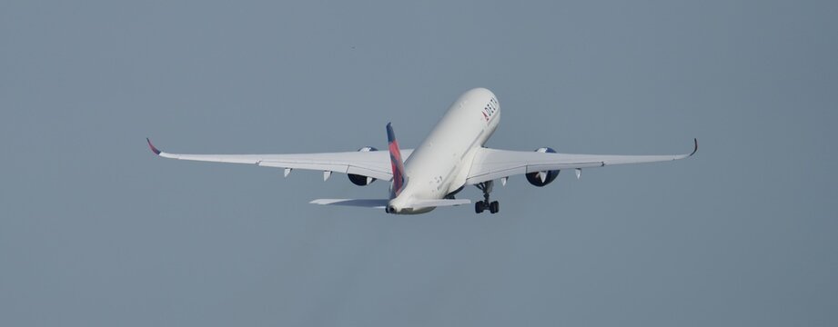 Delta Airlines A350 900 d&eacute;collage banni&egrave;re