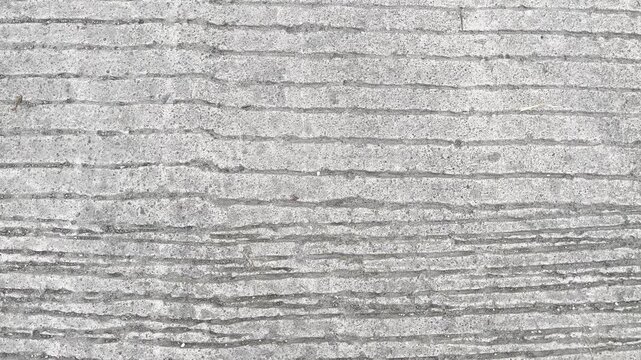 Rough Concrete Road Surface