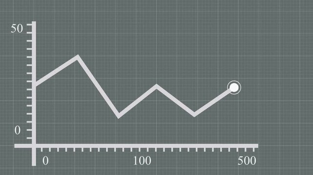 graph chart up down business statistics