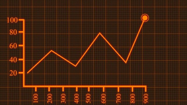 graph chart up down business statistics report