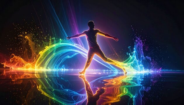 Abstract dancer